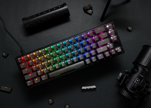 Ducky One 3 Aura SF klawiatura Gaming USB QWERTY Amerykański międzynarodowy Czarny Ducky One 3 Aura SF klawiatura Gaming USB QWERTY Amerykański międzynarodowy Czarny