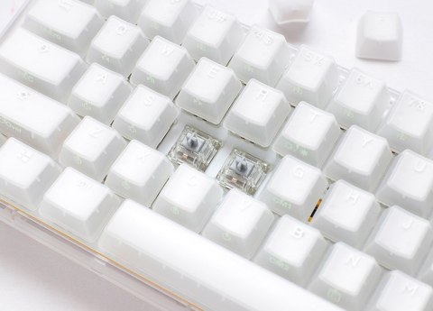 Ducky One 3 Aura White Mini Gat B Kan US klawiatura Gaming USB QWERTY Amerykański międzynarodowy Biały Ducky One 3 Aura White Mini Gat B Kan US klawiatura Gaming USB QWERTY Amerykański międzynarodowy Biały