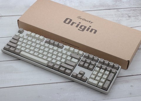 Klawiatura gamingowa Ducky Origin Vintage, Cherry MX-Red Klawiatura gamingowa Ducky Origin Vintage, Cherry MX-Red
