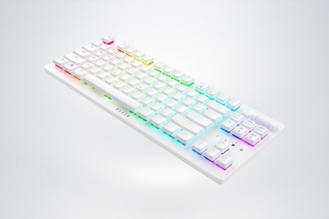 Klawiatura optyczna Razer Deathstalker V2 Pro Klawiatura do gier o żywotności 70 milionów naciśnięć; Technologia bezprzewodowa R Klawiatura optyczna Razer Deathstalker V2 Pro Klawiatura do gier o żywotności 70 milionów naciśnięć; Technologia bezprzewodowa R