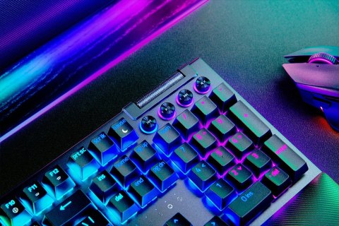 Razer BlackWidow V4 Pro klawiatura Gaming USB QWERTY Amerykański międzynarodowy Czarny Razer BlackWidow V4 Pro klawiatura Gaming USB QWERTY Amerykański międzynarodowy Czarny