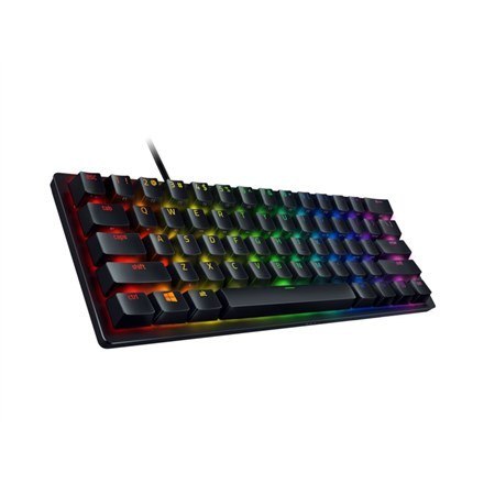 Razer | Łowca Mini 60% | Klawiatura do gier | Opto-mechaniczny | Światło LED RGB | NORD | Czarny | Przewodowy Razer | Łowca Mini 60% | Klawiatura do gier | Opto-mechaniczny | Światło LED RGB | NORD | Czarny | Przewodowy