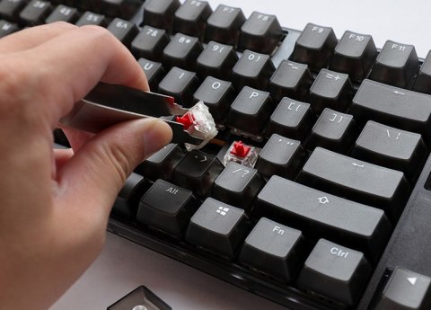 Klawiatura gamingowa Ducky One 3 Aura Black, RGB LED - MX-Silent-Red (US) Klawiatura gamingowa Ducky One 3 Aura Black, RGB LED - MX-Silent-Red (US)