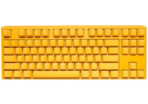 Ducky One 3 TKL klawiatura Gaming USB QWERTY Angielski Żółty Ducky One 3 TKL klawiatura Gaming USB QWERTY Angielski Żółty