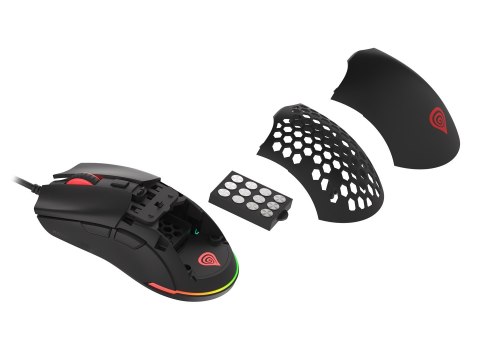 GENESIS KRYPTON 750 myszka Gaming Oburęczny USB Typu-A Optyczny 8000 DPI GENESIS KRYPTON 750 myszka Gaming Oburęczny USB Typu-A Optyczny 8000 DPI