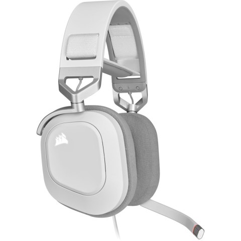 Słuchawki Corsair HS80 RGB USB White Słuchawki Corsair HS80 RGB USB White