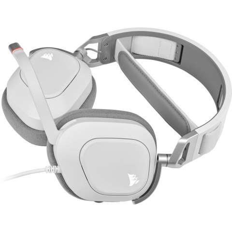 Słuchawki Corsair HS80 RGB USB White Słuchawki Corsair HS80 RGB USB White
