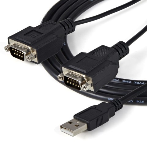 2 PORT USB TO SERIAL CABLE/.