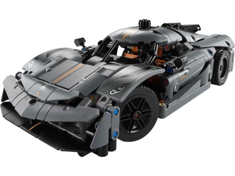LEGO Technic 42173 Szary hipersamochód Koenigsegg Jesko Absolut LEGO Technic 42173 Szary hipersamochód Koenigsegg Jesko Absolut