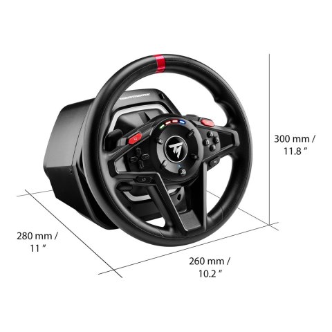 Thrustmaster T128 Czarny USB Kierownica + pedały Analogowy PC, PlayStation 4, PlayStation 5 Thrustmaster T128 Czarny USB Kierownica + pedały Analogowy PC, PlayStation 4, PlayStation 5
