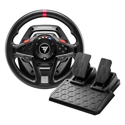 Thrustmaster T128 Czarny USB Kierownica + pedały Analogowy PC, PlayStation 4, PlayStation 5 Thrustmaster T128 Czarny USB Kierownica + pedały Analogowy PC, PlayStation 4, PlayStation 5