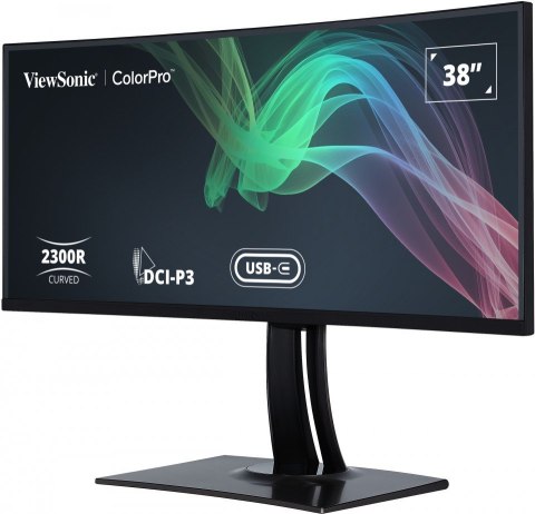 Viewsonic VP3881A monitor komputerowy 96,5 cm (38") 3840 x 1600 px Quad HD+ LED Czarny Viewsonic VP3881A monitor komputerowy 96,5 cm (38") 3840 x 1600 px Quad HD+ LED Czarny