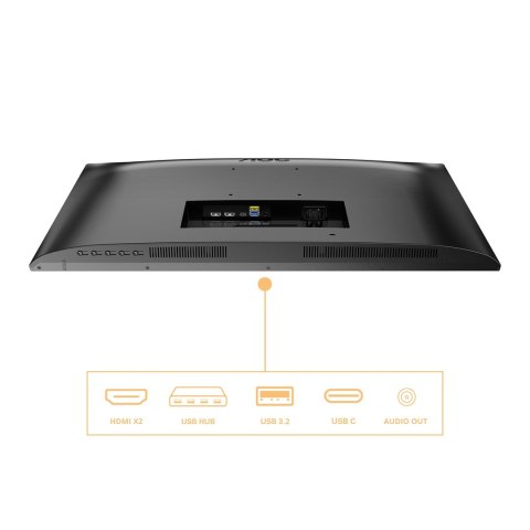 AOC B3 U27B3CF monitor komputerowy 68,6 cm (27") 3840 x 2160 px 4K Ultra HD LCD Czarny AOC B3 U27B3CF monitor komputerowy 68,6 cm (27") 3840 x 2160 px 4K Ultra HD LCD Czarny