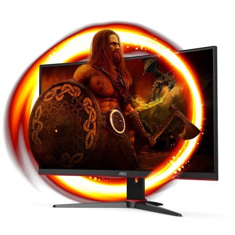 AOC G2 C27G2E/BK monitor komputerowy 68,6 cm (27") 1920 x 1080 px Czarny, Czerwony AOC G2 C27G2E/BK monitor komputerowy 68,6 cm (27") 1920 x 1080 px Czarny, Czerwony
