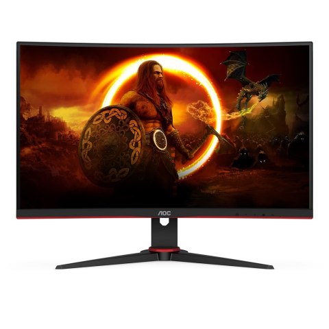 AOC G2 C27G2E/BK monitor komputerowy 68,6 cm (27") 1920 x 1080 px Czarny, Czerwony AOC G2 C27G2E/BK monitor komputerowy 68,6 cm (27") 1920 x 1080 px Czarny, Czerwony
