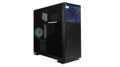 InWin N515 Midi-Tower Hartowane szkło - czarne