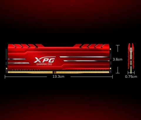 XPG GAMMIX D10 moduł pamięci 16 GB 1 x 16 GB DDR4 3600 MHz XPG GAMMIX D10 moduł pamięci 16 GB 1 x 16 GB DDR4 3600 MHz