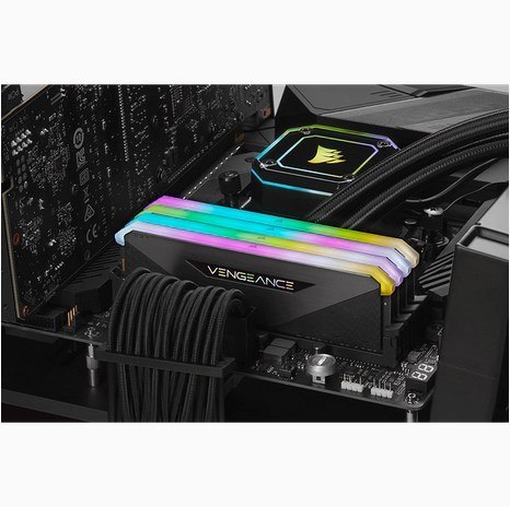 Corsair Vengeance RGB CMN16GX4M2Z3600C18 moduł pamięci 16 GB 2 x 8 GB DDR4 3600 MHz Corsair Vengeance RGB CMN16GX4M2Z3600C18 moduł pamięci 16 GB 2 x 8 GB DDR4 3600 MHz