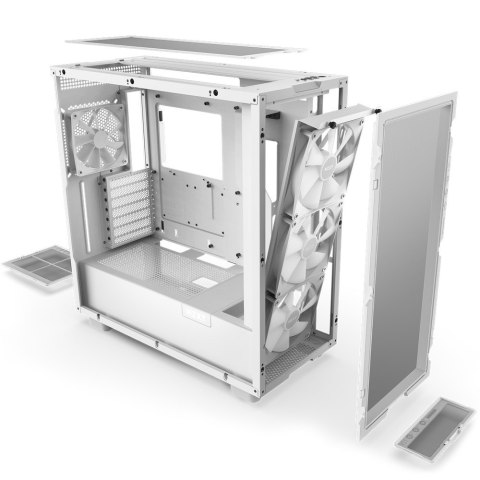 NZXT OBUDOWA H7 FLOW RGB MIDI TOWER BIAŁA CM-H71FW-R1 NZXT OBUDOWA H7 FLOW RGB MIDI TOWER BIAŁA CM-H71FW-R1