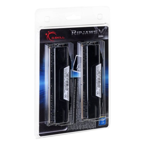 Zestaw pamięci G.SKILL RipjawsV F4-3600C16D-16GVKC (DDR4 DIMM; 2 x 8 GB; 3600 MHz; CL16) Zestaw pamięci G.SKILL RipjawsV F4-3600C16D-16GVKC (DDR4 DIMM; 2 x 8 GB; 3600 MHz; CL16)