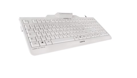 CHERRY KC 1000 SC klawiatura Biuro USB QWERTZ Niemiecki Szary CHERRY KC 1000 SC klawiatura Biuro USB QWERTZ Niemiecki Szary