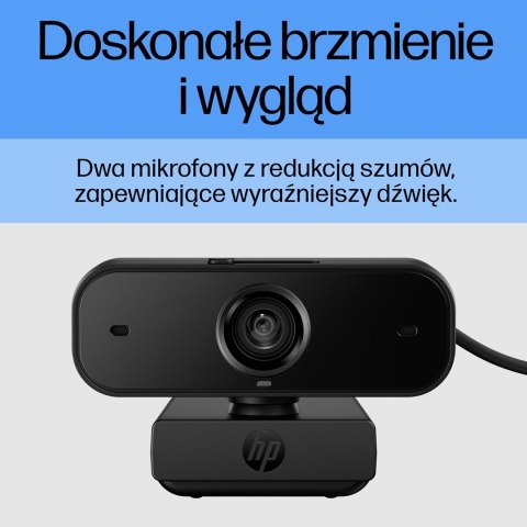 Kamera HP 430 Full HD Webcam USB czarna 77B11AA Kamera HP 430 Full HD Webcam USB czarna 77B11AA