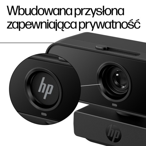 Kamera HP 430 Full HD Webcam USB czarna 77B11AA Kamera HP 430 Full HD Webcam USB czarna 77B11AA