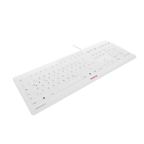 STREAM PROTECT WIRED GER/WHITE-GREY QWERTZ