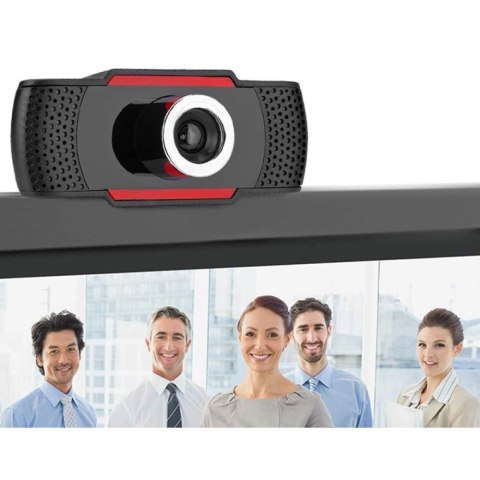 Techly I-WEBCAM-70T kamera internetowa 1280 x 720 px USB 2.0 Czarny Techly I-WEBCAM-70T kamera internetowa 1280 x 720 px USB 2.0 Czarny