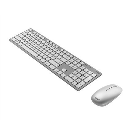 ASUS W5000 Wireless Keyboard and Mouse Set klawiatura Dołączona myszka Uniwersalne RF Wireless Biały ASUS W5000 Wireless Keyboard and Mouse Set klawiatura Dołączona myszka Uniwersalne RF Wireless Biały