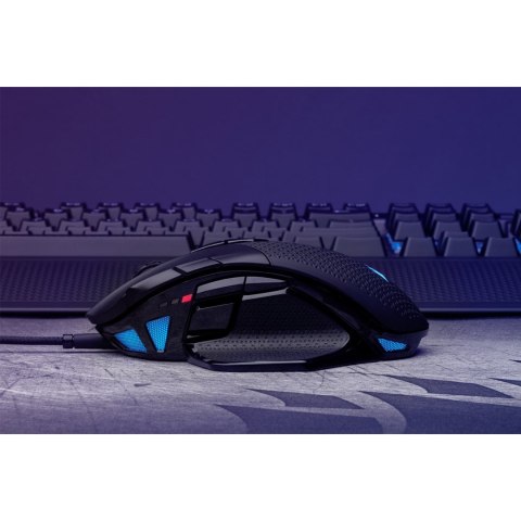 Corsair Nightsword RGB myszka Po prawej stronie USB Typu-A Optyczny 18000 DPI Corsair Nightsword RGB myszka Po prawej stronie USB Typu-A Optyczny 18000 DPI