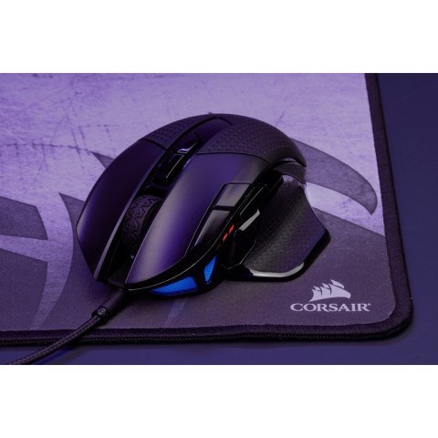 Corsair Nightsword RGB myszka Po prawej stronie USB Typu-A Optyczny 18000 DPI Corsair Nightsword RGB myszka Po prawej stronie USB Typu-A Optyczny 18000 DPI