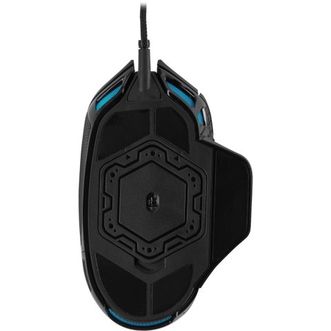 Corsair Nightsword RGB myszka Po prawej stronie USB Typu-A Optyczny 18000 DPI Corsair Nightsword RGB myszka Po prawej stronie USB Typu-A Optyczny 18000 DPI
