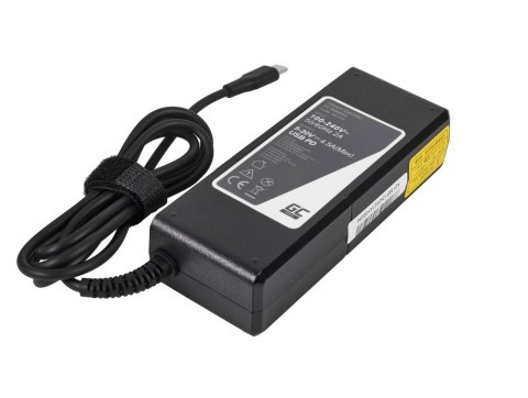 GREEN CELL ZASILACZ / ŁADOWARKA USB-C 90W 5V-9V-12V-15V/3A, 20V/4.5A POWER DELIVERY (AD139P) GREEN CELL ZASILACZ / ŁADOWARKA USB-C 90W 5V-9V-12V-15V/3A, 20V/4.5A POWER DELIVERY (AD139P)