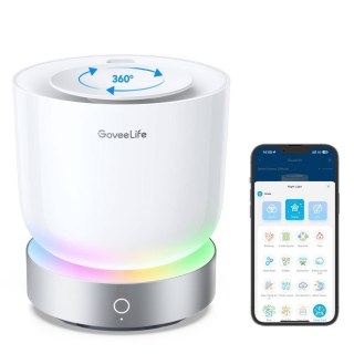 Govee H7161 Smart Aroma Diffuser | Dyfuzor zapachowy LED, nawilżacz | RGBIC, 300 ml, biały szum