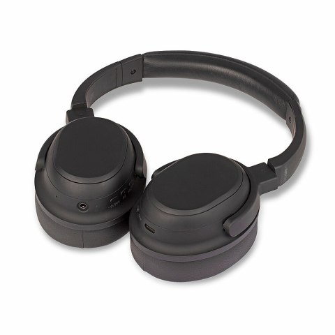 Lindy LH500XW+ Zestaw słuchawkowy Przewodowy i Bezprzewodowy Opaska na głowę Muzyka USB Type-C Bluetooth Czarny Lindy LH500XW+ Zestaw słuchawkowy Przewodowy i Bezprzewodowy Opaska na głowę Muzyka USB Type-C Bluetooth Czarny