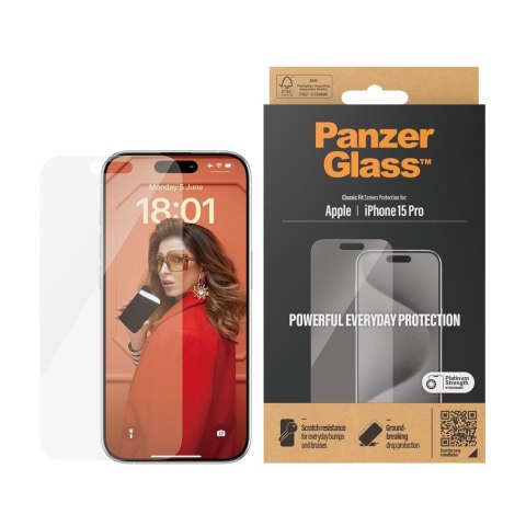 PanzerGlass - skarmbeskytter for mobil