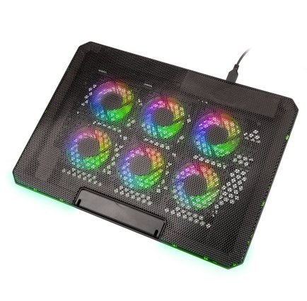 Kolink KL-F500 podkładka chłodząca do laptop 43,9 cm (17.3") 1900 RPM Czarny Kolink KL-F500 podkładka chłodząca do laptop 43,9 cm (17.3") 1900 RPM Czarny