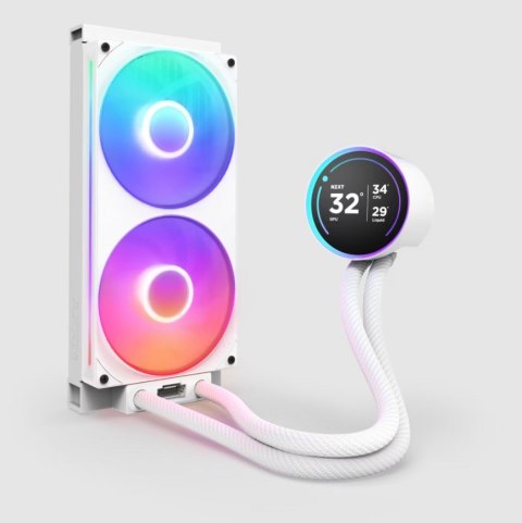 NZXT CHŁODZENIE WODNE KRAKEN ELITE 280 RGB LCD BIAŁE RL-KR28E-W1 NZXT CHŁODZENIE WODNE KRAKEN ELITE 280 RGB LCD BIAŁE RL-KR28E-W1