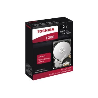 Dysk Toshiba L200 Mobile 2TB 2,5" 5400 128MB SATA III BULK