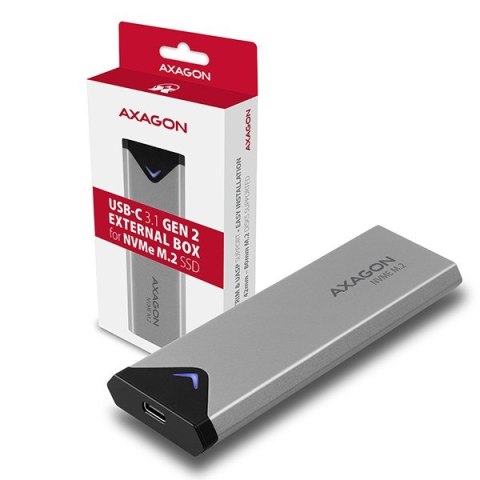 Obudowa dysku M.2 Axagon EEM2-UG2 USB-C 3.2 Gen 2 M.2 NVMe