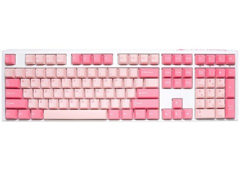 Ducky One 3 Gossamer Pink klawiatura Gaming USB US English Różowy, Biały Ducky One 3 Gossamer Pink klawiatura Gaming USB US English Różowy, Biały