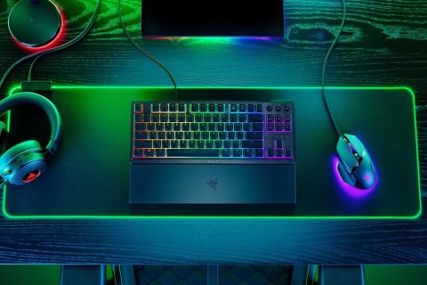 Razer Ornata V3 Tenkeyless klawiatura Gaming USB QWERTZ Niemiecki Czarny Razer Ornata V3 Tenkeyless klawiatura Gaming USB QWERTZ Niemiecki Czarny
