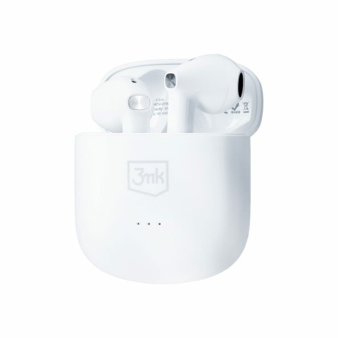 Słuchawki z mikrofonem 3mk MovePods Bluetooth białe Słuchawki z mikrofonem 3mk MovePods Bluetooth białe