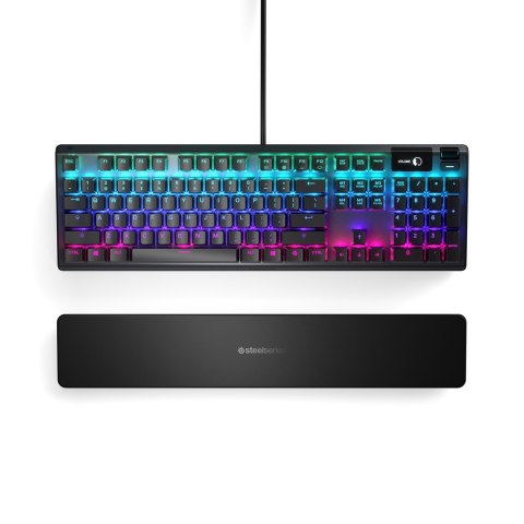 Klawiatura gamingowa SteelSeries Apex 5, układ amerykański, przewodowa, czarna Klawiatura gamingowa SteelSeries Apex 5 Hybrydowe Klawiatura gamingowa SteelSeries Apex 5, układ amerykański, przewodowa, czarna Klawiatura gamingowa SteelSeries Apex 5 Hybrydowe