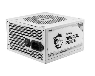 MSI MAG A850GL PCIE5 WHITE moduł zasilaczy 850 W 20+4 pin ATX ATX Biały