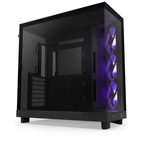 NZXT OBUDOWA KOMPUTEROWA NZXT H6 FLOW RGB MIDI TOWER Z OKNEM CZARNA NZXT OBUDOWA KOMPUTEROWA NZXT H6 FLOW RGB MIDI TOWER Z OKNEM CZARNA