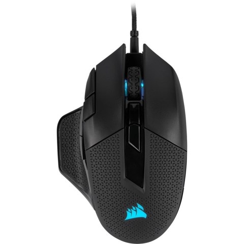 Corsair Nightsword RGB myszka Po prawej stronie USB Typu-A Optyczny 18000 DPI Corsair Nightsword RGB myszka Po prawej stronie USB Typu-A Optyczny 18000 DPI