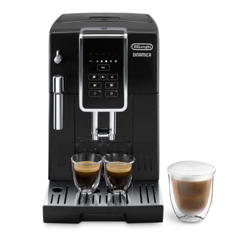 Ekspres ciśnieniowy automatyczny DeLonghi Dinamica ECAM 350.15 B (1450W; kolor czarny)