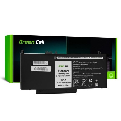 GREEN CELL BATERIA DE162 6MT4T 07V69Y DO DELL LATITUDE E5270 E5470 E5570 7200MAH 7.4V GREEN CELL BATERIA DE162 6MT4T 07V69Y DO DELL LATITUDE E5270 E5470 E5570 7200MAH 7.4V